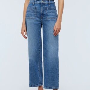 Madewell Emmett Wide-Leg Full Length Jean: 25P